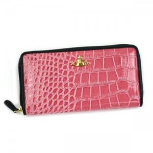 Vivienne Westwood（ヴィヴィアンウエストウッド） 長財布 CHANCERY 5140V  ピンク/ゴールド