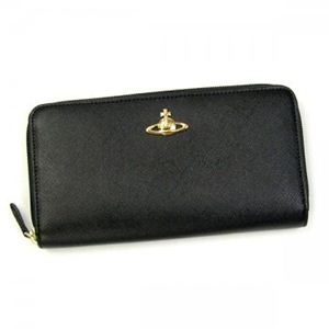 Vivienne Westwood（ヴィヴィアンウエストウッド） 長財布 SAFFIANO 5140V  ブラック