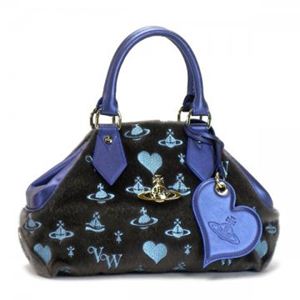 Vivienne Westwood（ヴィヴィアンウエストウッド） ハンドバッグ NEW LOGOMANIA 13.103  グレー - 拡大画像