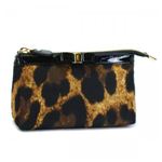 Ferragamo（フェラガモ） ポーチ VARA BEAUTY LEOPAP 22B146 483885 キャメル