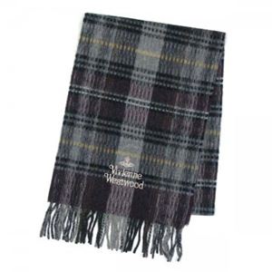 Vivienne Westwood（ヴィヴィアンウエストウッド） マフラー 2 F551 3 VIオリーブET - 拡大画像