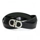 Ferragamo（フェラガモ） ベルト DOUBLE ADJUS 671041 352443 ブラック商品画像