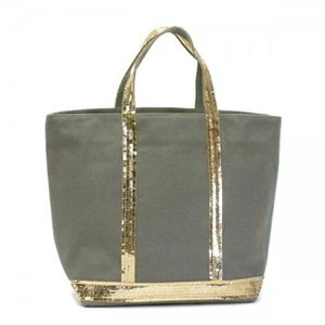 Vanessa Buruno（ヴァネッサブリューノ） トートバッグ TOILE DE COTTON V40413 994 カーキー - 拡大画像