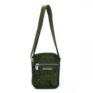 DIESEL（ディーゼル） ナナメガケバッグ BEAT THE TIME 00XS36 T7229 ダークグリーン