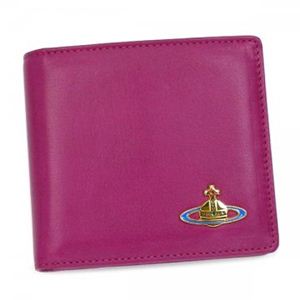 Vivienne Westwood（ヴィヴィアンウエストウッド） 二つ折り財布（小銭入れ付） NAPPA 730V  ピンク