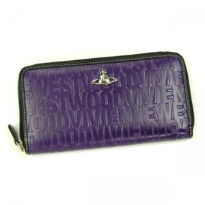 Vivienne Westwood（ヴィヴィアンウエストウッド） 長財布 EMBOSSEDLOGO 5140V  パープル