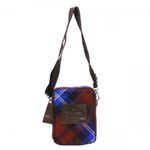 Vivienne Westwood（ヴィヴィアンウエストウッド） ナナメガケバッグ MAN TARTAN 5631V  ブルー/RD