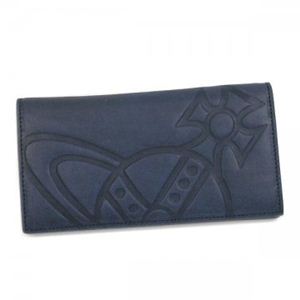 Vivienne Westwood（ヴィヴィアンウエストウッド） 長財布 MANGIANT ORB 5147  ダークブルー
