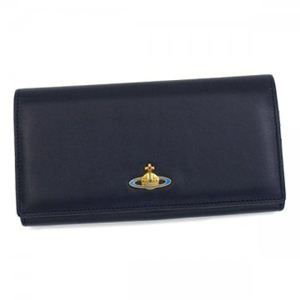 Vivienne Westwood（ヴィヴィアンウエストウッド） 長財布 NAPPA 1032V ネイビー