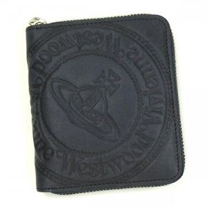 Vivienne Westwood（ヴィヴィアンウエストウッド） 二つ折り財布（小銭入れ付） MAN VITELLO 5730 ダークブルー - 拡大画像