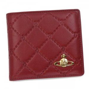 Vivienne Westwood（ヴィヴィアンウエストウッド） 二つ折り財布（小銭入れ付） ANGEL 730V ワイン