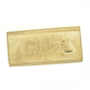 Chloe（クロエ） 長財布 SHADOW 3P0321 91 ゴールド