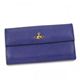 Vivienne Westwood(ヴィヴィアンウエストウッド) 長財布 SAFFIANO 2801V ブルー