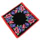 Feiler（フェイラー）　タオル　30X30　POPPEIS　BLACK　RED　120