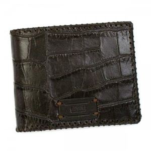 GIORGIO ARMANI（ジョルジオアルマーニ） 二つ折り財布（小銭入れ付） YAM217 80005 ブラウン - 拡大画像