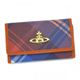 Vivienne Westwood(ヴィヴィアンウエストウッド) キーケース DERBY LTR 720V ブルー/RD
