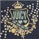 JUICY COUTURE（ジューシークチュール） 二つ折り財布（小銭入れ付） GRAPHIC VELOUR LOVE YSRU1795 498 ネイビー - 縮小画像4