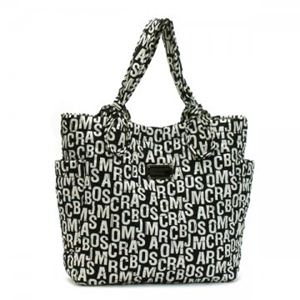 MARC BY MARC JACOBS（マークバイマークジェイコブス） トートバッグ PRETTY NYLON CORE M3PE049 7 ブラック／ホワイト - 拡大画像
