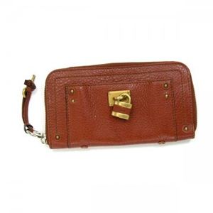 Chloe（クロエ） 長財布 PADDINGTON 7EPM02 365 レッド／ブラウン - 拡大画像