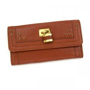 Chloe（クロエ） 長財布 PADDINGTON 8EP042 365 レッド／ブラウン - 拡大画像
