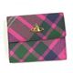 Vivienne Westwood（ヴィヴィアンウエストウッド） 三つ折り財布（小銭入れ付） DERBY 2477V ピンク
