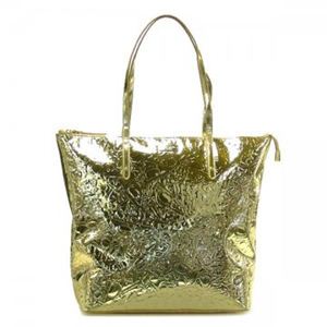 KATE SPADE（ケイトスペード） トートバッグ SHUFFLED SPADE EMBOS PXRU3114 711 ゴールド