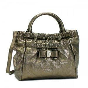 Ferragamo（フェラガモ） ショルダーバッグ VERA FIOCCO METAL 21C793 478875 シルバー