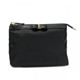 Ferragamo（フェラガモ） ポーチ VARA BEAUTY 22B060 441847 ブラック／ゴールド