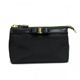Ferragamo（フェラガモ） ポーチ VARA BEAUTY 22B146 457017 ブラック／ゴールド