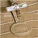 Longchamp（ロンシャン） ハンドバッグ ROSEAU STYLE CROCO 1681 5 ベージュ - 縮小画像3