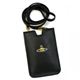 Vivienne Westwood(ヴィヴィアンウエストウッド) ケイタイホルダー NAPPA 5724V ブラック/ゴールド