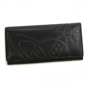 Vivienne Westwood（ヴィヴィアンウエストウッド） 長財布 GIANT ORB 2800V ブラック - 拡大画像