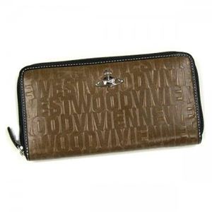Vivienne Westwood（ヴィヴィアンウエストウッド） 長財布 EMBOSSEDLOGO 5140V ブラウン