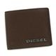 DIESEL（ディーゼル） 二つ折り財布（小銭入れ付） JEM WALLETS X00929 T2256 グレー／シルバー