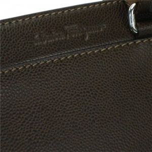 Ferragamo（フェラガモ） ナナメガケバッグ MENS LLG -FUNCTION 249259 498274 ブラウン／ダークブラウン