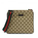 Gucci（グッチ） ナナメガケバッグ MESSENGER 146309 9791 ベージュ／ダークブラウン