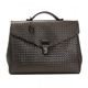 BOTTEGA VENETA（ボッテガベネタ） ブリーフケース P.FOGLIO INTRECCIATO 122139 2040 ダークブラ