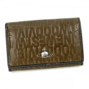 Vivienne Westwood(ヴィヴィアンウエストウッド) 2ツオリL字ファスナー EMBOSSEDLOGO 2232V ブラウン