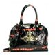 Vivienne Westwood（ヴィヴィアンウエストウッド） ハンドバッグ CLASSIC ORB 5775 ブラック／レッド