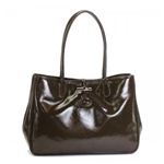 Longchamp（ロンシャン） トートバッグ ROSEAU VERNI 2686 321 ダークブラウン