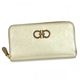 Ferragamo（フェラガモ） 長財布 GANCINI ICONA VITELL 22B300 491442 ホワイト／ゴールド