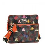 Vivienne Westwood（ヴィヴィアンウエストウッド） ナナメガケバッグ LOGOMANIA 13148 オレンジ