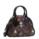 Vivienne Westwood（ヴィヴィアンウエストウッド） ハンドバッグ LOGOMANIA 13150 ブラック