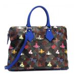 Vivienne Westwood（ヴィヴィアンウエストウッド） ブリーフケース LOGOMANIA 13146 ブルー