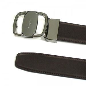 Ferragamo�ʥե��饬��� �٥�� CINTURE UOMO 678799 �������֥饦�󡿥֥�å�