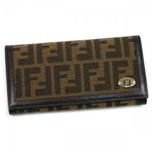 Fendi（フェンディ） 長財布 ZUCCA JACQUARD 8M0000 F0MR5 ダークブラウン