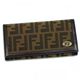 Fendi（フェンディ） 長財布 ZUCCA JACQUARD 8M0000 F0MR5 ダークブラウン