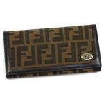 Fendi（フェンディ） 長財布 ZUCCA JACQUARD 8M0000 F0MR5 ダークブラウン