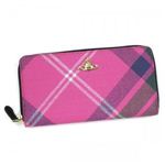 【2012年3月31日まで期間限定値下げ】Vivienne Westwood（ヴィヴィアンウエストウッド） 長財布 DERBY 5140V ピンク H10×W19×D2.5