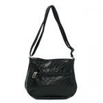 【2012年3月31日まで期間限定値下げ】Gherardini（ゲラルディーニ） ナナメガケバッグ GH0261 ブラック